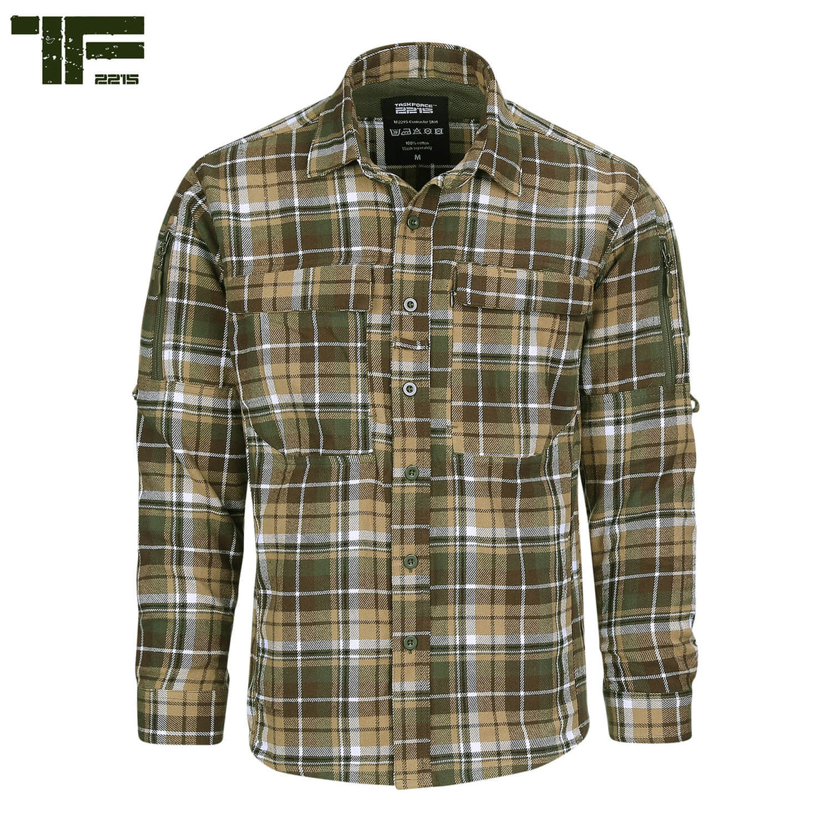 TF2215 Flannel Skjorte Task Force 2215