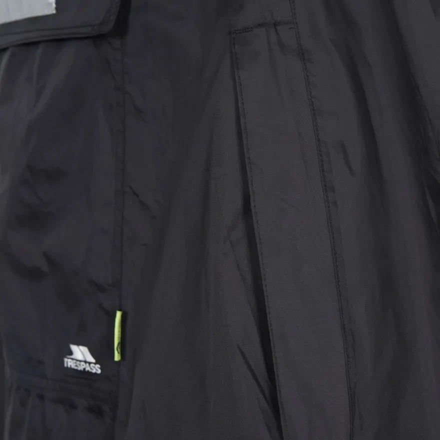 Trespass Qikpac Poncho, Sort Trespass