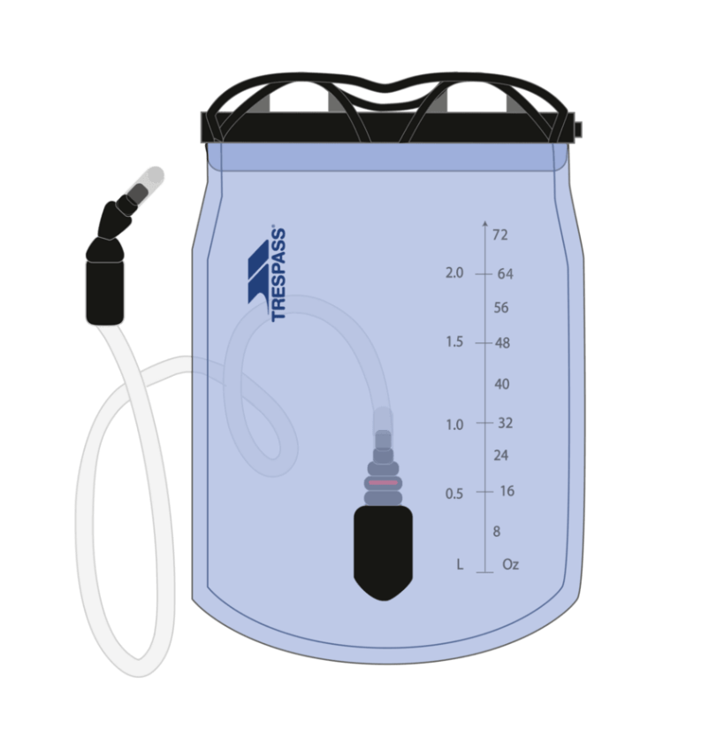 Trespass Quenched Vandblære, 2L Trespass