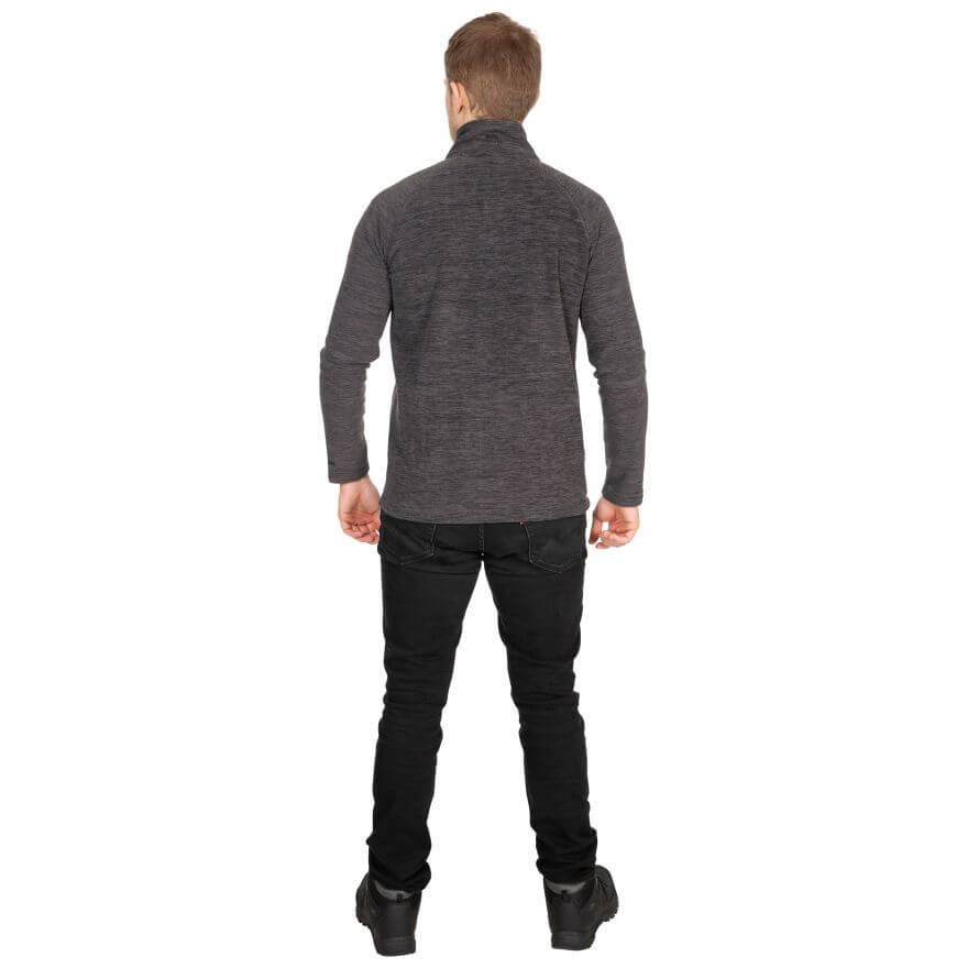 Trespass Veryan Herre fleece, Dark Grey Marl Trespass