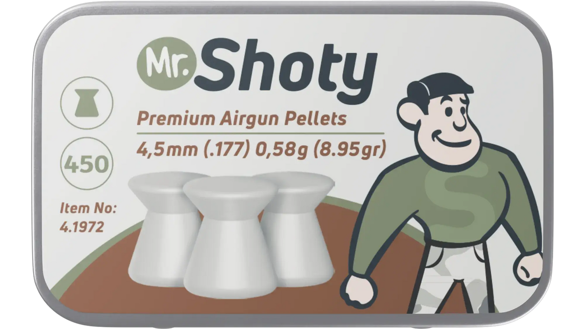 Mr. Shorty Fladhagl, 4,5 mm, 450 Stk Umarex