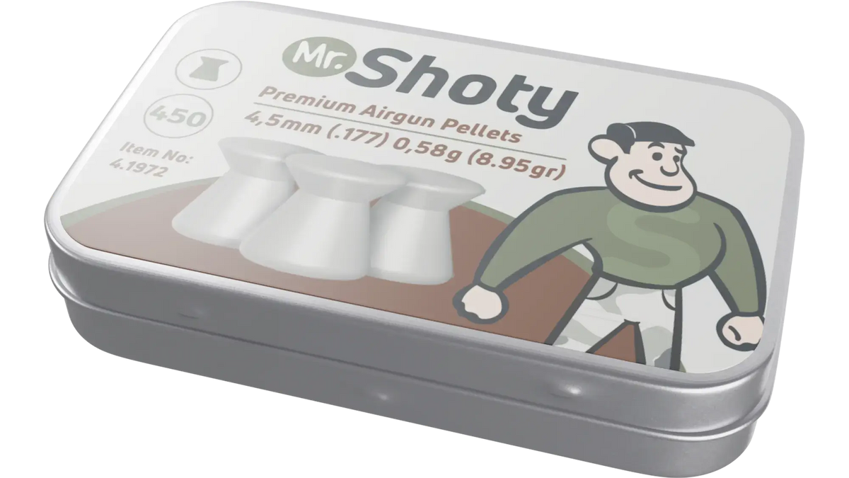 Mr. Shorty Fladhagl, 4,5 mm, 450 Stk Umarex