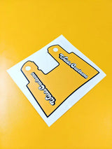 Waldo Greb Sticker, Gul Waldo Customs