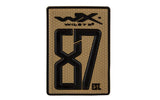 Wiley X 87est Patch, Tan Wiley X