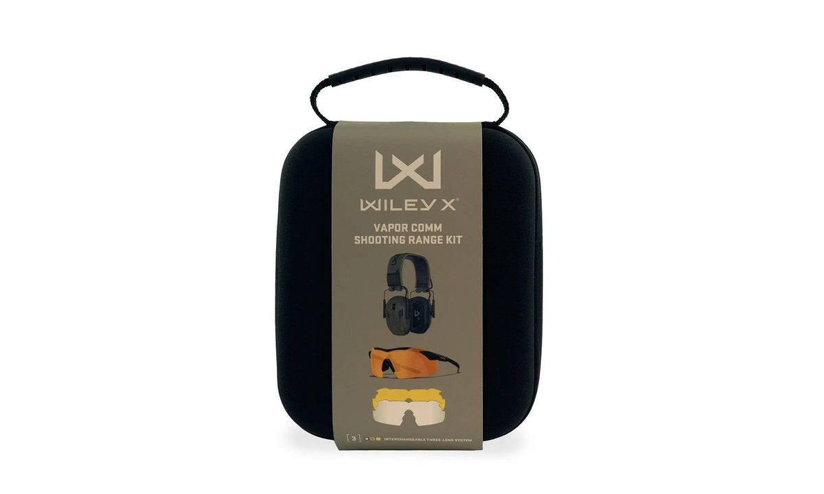 Wiley X Vapor Comm Shooting Range Kit Wiley X