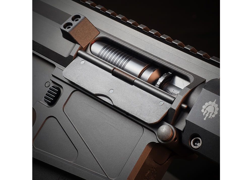 Wolverine MTW-308 Tactical XBR detalje af receiver og greb