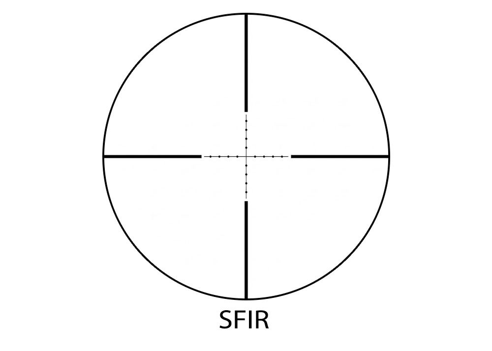 FX 6-18x44 SFIR kikkertsigte med 30 mm rør og sidehjul til parallakse