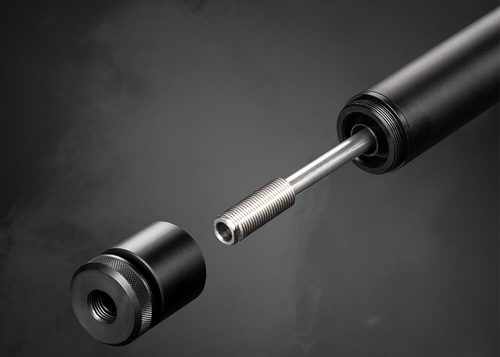 FX DRS MKII Classic Synthetic Sniper PCP-luftgevær i 4,5 mm med 700 mm løb og syntetisk kolbe