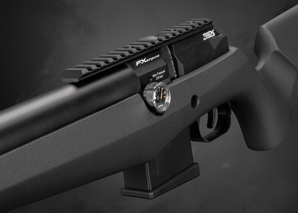 FX DRS MKII Classic Synthetic Standard PCP-luftgevær i 4,5 mm med 600 mm løb og syntetisk kolbe