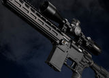 FX DRS MKII Tactical Compact PCP-luftgevær i 4,5 mm med aluminiumshandguard og AR15-kolbe
