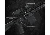FX DRS Tactical 600 PCP-luftgevær i 4,5 mm med UG-1 greb og skinner i fuld længde
