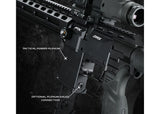 FX DRS Tactical 700 PCP-luftgevær i 4,5 mm med langt løb, UG-1 greb og Arca-Swiss-skinne
