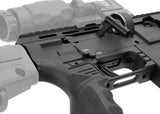 FX DRS Tactical 700 PCP-luftgevær i 4,5 mm med langt løb, UG-1 greb og Arca-Swiss-skinne