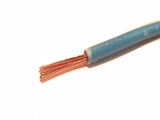 1meter Ledning 0,25mm Blå Jefftron
