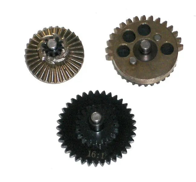 Gear set, 4mm aksel, high torque til ver. 2/3 (18:1) ZC Airsoft